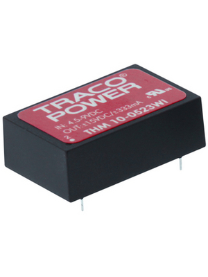 Traco Power - THM 10-2413WI - DC/DC converter 9...36 VDC 15 VDC, THM 10-2413WI, Traco Power