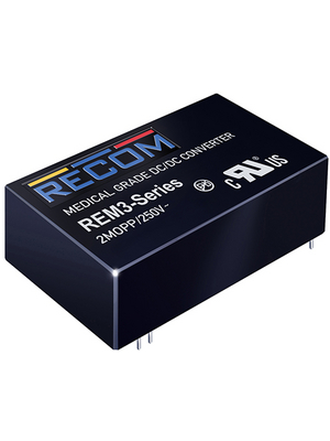 Recom - REM3-0505S/A - DC/DC converter 4.5...9 VDC 5 VDC, REM3-0505S/A, Recom