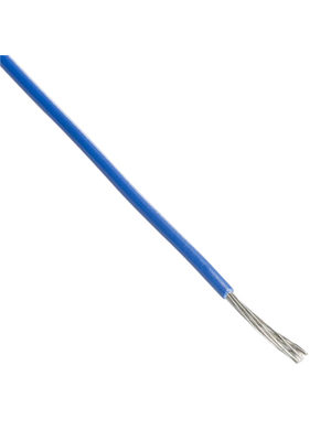 Alpha Wire - 2924 BL - Hook-Up Wire ThermoThin, 0.24 mm2, blue Nickel-plated copper ECA Fluoropolymer, 2924 BL, Alpha Wire