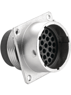 Amphenol - RT0018-32PNH - Square flange receptacle RT360 Poles=32 N/A Male Housing size18, RT0018-32PNH, Amphenol