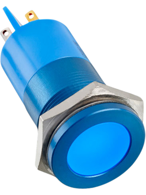 Apem - Q22F1ABXXB110E - LED Indicator blue 110 VAC, Q22F1ABXXB110E, Apem