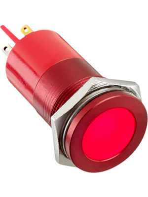 Apem - Q22F1ARXXSR110E - LED Indicator red 110 VAC, Q22F1ARXXSR110E, Apem