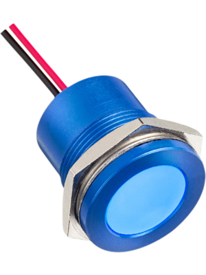 Apem - Q22F5ABXXB110E - LED Indicator blue 110 VAC, Q22F5ABXXB110E, Apem