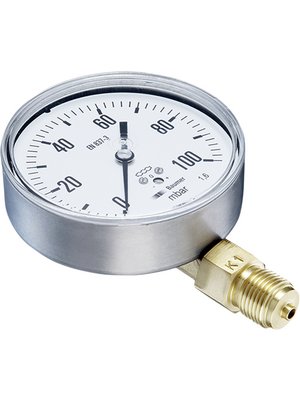 Bourdon - MTA5-D30.N07 - Pressure gauge, 0...60 mbar, G1/2, MTA5-D30.N07, Bourdon