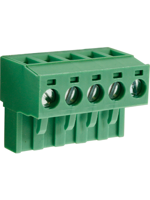 Camdenboss - CTBP9208/5 - Pluggable Terminal Block Screw Connection 5P, CTBP9208/5, Camdenboss