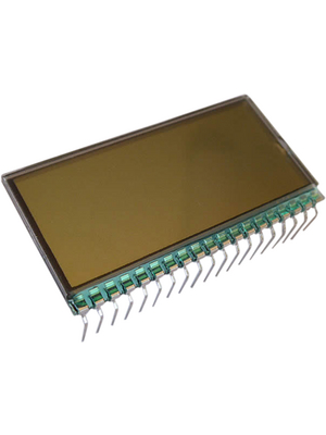 Display Elektronik - DE 325-RS-20/8,4 (3 Volt) - 7-segment LCD 11.5 mm 1 x 4, DE 325-RS-20/8,4 (3 Volt), Display Elektronik