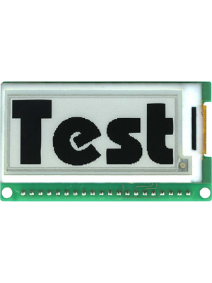 Electronic Assembly - EA ELABEL20-A - LCD graphic display 172 x 72 Pixel, EA ELABEL20-A, Electronic Assembly