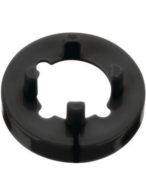 Elma - 044-3120 - Nut cover 14.5 mm black, 044-3120, Elma