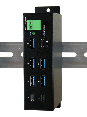 Exsys - EX-1196HMS - USB hub 7x, EX-1196HMS, Exsys