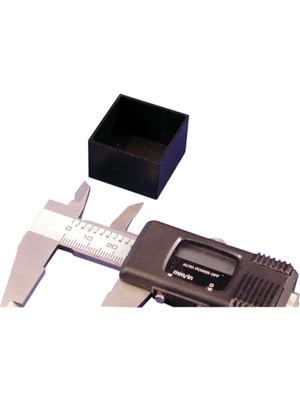 Hammond - 1596B111-10 - Potting box, black, 30 x 20 mm, ABS, 1596B111-10, Hammond