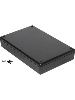 Hammond - 1599KBK - Plastic enclosure black 140 x 40.5 mm ABS, 1599KBK, Hammond