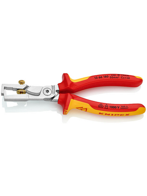 Knipex - 13 66 180 - Stripping pliers  ...5 ? mm, 13 66 180, Knipex