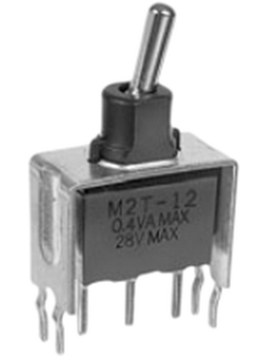 NKK - M2T22S4A5W13 - Toggle switch on-on 2P, M2T22S4A5W13, NKK