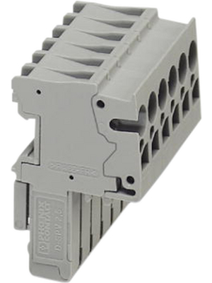 Phoenix Contact - SPV 2,5/ 1 - Plug N/A 23.4 x 5.2 x 34 mm grey ST, 3041710, SPV 2,5/ 1, Phoenix Contact