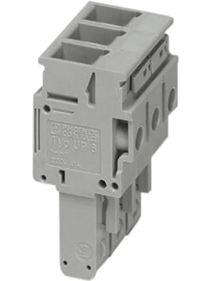 Phoenix Contact - UP 6/ 3 - Plug N/A 21 x 24.6 x 42.7 mm grey UT, 3060636, UP 6/ 3, Phoenix Contact