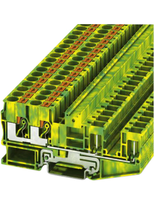 Phoenix Contact - PT 6-QUATTRO/2P-PE - Terminal block N/A green-yellow, 0.14...2.5 mm2, 3061842, PT 6-QUATTRO/2P-PE, Phoenix Contact