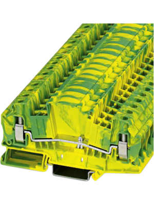 Phoenix Contact - UTMED 6-PE - Feed-through terminal block N/A green-yellow, 0.2...10 mm2, 3047442, UTMED 6-PE, Phoenix Contact