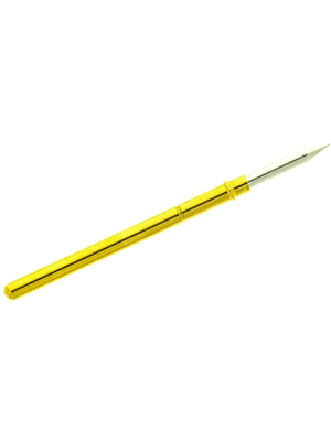 PTR Messtechnik - 2028-B-1.5N-RH-1.3 - Spring contact 3 A 32.3 mm 30 pointed tip, 2028-B-1.5N-RH-1.3, PTR Messtechnik