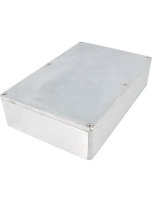 RND Components - RND 455-00373 - Metal enclosure, aluminium, 146 x 222 x 55 mm, Aluminium, IP 65, RND 455-00373, RND Components