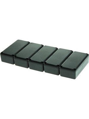 RND Components - RND 455-00031 - Potting box 18 x 26 x 13 mm black ABS / UL94-HB N/A, RND 455-00031, RND Components