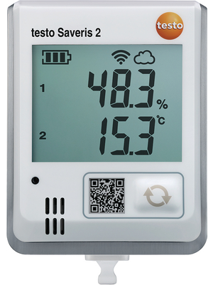 Testo - TESTO SAVERIS 2-H1 - Data logger Channels=2 Temperature / Humidity of air Wi-Fi / USB / QR-Code, TESTO SAVERIS 2-H1, Testo