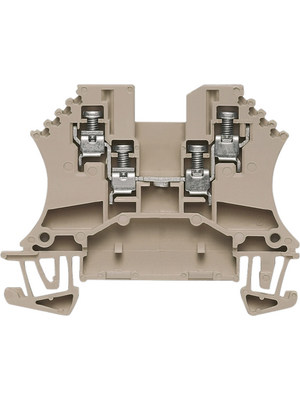 Weidmller - WDU 1.5/ZZ - 1031400000 - Terminal block W-Series N/A Dark Beige, 0.5...1.5 mm2, WDU 1.5/ZZ - 1031400000, Weidmller