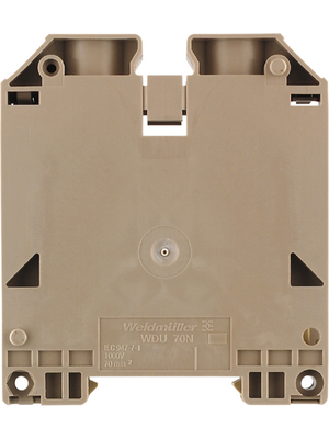 Weidmller - WDU 70N/35 - 9512190000 - Terminal block W-Series N/A Dark Beige, 16...70 mm2, WDU 70N/35 - 9512190000, Weidmller