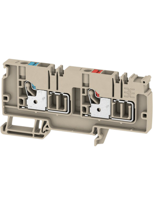 Weidmller - AAP13 6 LO-LO - 1988260000 - Terminal block N/A beige / red / blue, 0.5...6 mm2, AAP13 6 LO-LO - 1988260000, Weidmller