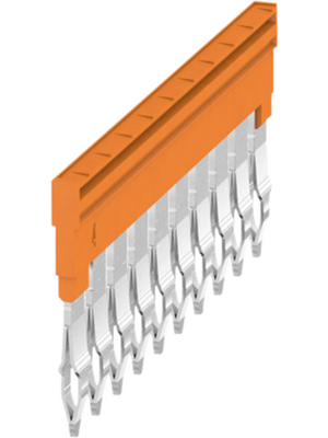 Weidmller - ZQV 4N/10 - 1528090000 - Cross connector N/A 58.7 x 27.95 mm orange Z Series, ZQV 4N/10 - 1528090000, Weidmller