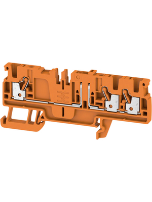 Weidmller - ADT 2.5 3C OR - 1989850000 - Test disconnect terminal block N/A orange, 0.5...2.5 mm2, ADT 2.5 3C OR - 1989850000, Weidmller