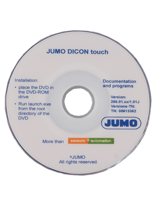 Jumo - 431.882 - Analysis Software PCA3000, 431.882, Jumo