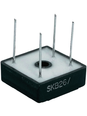 Semikron - SKB26/04 - Bridge rectifier 400 V 18 A G 50b, SKB26/04, Semikron