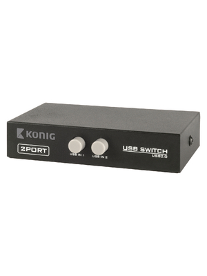 Koenig - CMP-SWITCH41 - Switch USB 2.0 2x, CMP-SWITCH41, K?nig