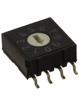 Omron Electronic Components - A6RS-101RF - PCB coding switch BCD 4+1, A6RS-101RF, Omron Electronic Components