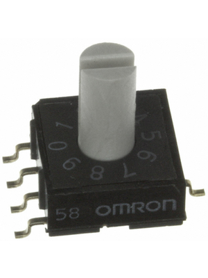 Omron Electronic Components - A6RS-101RS - PCB coding switch BCD 4+1, A6RS-101RS, Omron Electronic Components