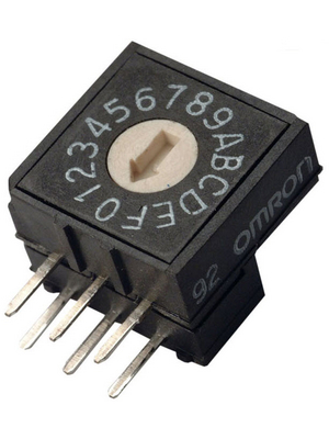 Omron Electronic Components - A6RV-102RF - PCB coding switch BCD 3+3, A6RV-102RF, Omron Electronic Components