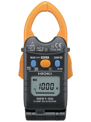 Hioki - HIOKI 3291-50 - Current clamp meter, 1000 AAC, TRMS, HIOKI 3291-50, Hioki