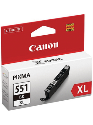 Canon Inc - CLI-551 BLACK - Ink CLI-551XLBK black, CLI-551 BLACK, Canon Inc