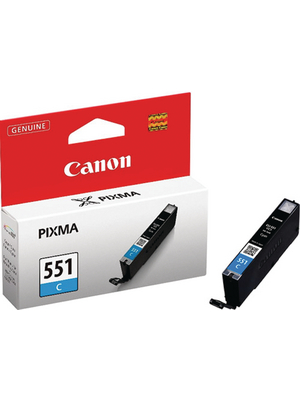 Canon Inc - CLI-551C - Ink CLI-551C Cyan, CLI-551C, Canon Inc