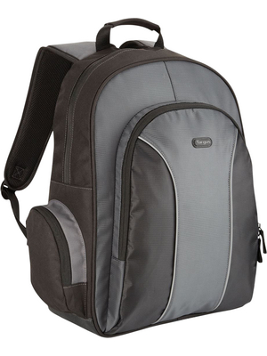 Targus - TSB023EU - Notebook backpack, Essential 40.6 cm (16") black / grey, TSB023EU, Targus