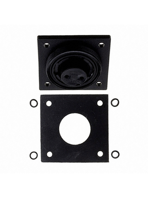 Bulgin - PX0764/S - Panel Mount Sockets Standard Buccaneer? with flange Poles 2, PX0764/S, Bulgin