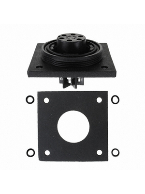 Bulgin - PX0767/S - Panel Mount Sockets Standard Buccaneer? with flange Poles 6, PX0767/S, Bulgin