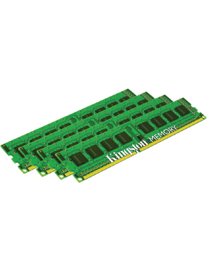 Kingston - KVR1333D3N9K4/32G - Kit 4x 8 GB DDR3-1333 DIMM 240pin   32  GB, KVR1333D3N9K4/32G, Kingston