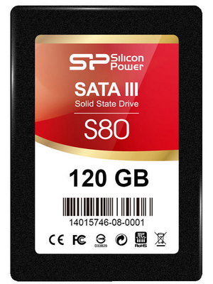 Silicon Power - SP120GBSS3S80S25 - SSD Slim S80, 2.5", 120 GB, SATA 6 Gb/s, SP120GBSS3S80S25, Silicon Power