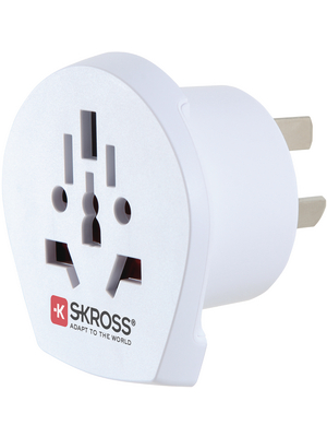 SKross - 1500222 - World to Australia travel adapter Type L / CH / UK / HK / USA AU / CN, 1500222, SKross