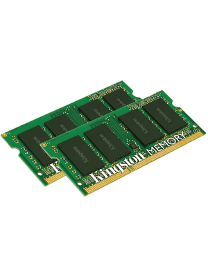 Kingston - KVR13S9K2/16 - Kit 2x 8 GB DDR3-1333 SO-DIMM 204pin   16  GB, KVR13S9K2/16, Kingston