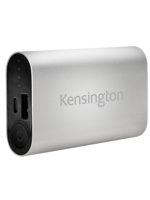 Kensington - K38220WW - Power Bank, 5200 mAh 5200 mAh silver, K38220WW, Kensington