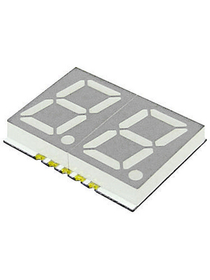 Everlight Electronics - ELSD405SURWA/S530-A3/S290 - 7-segment LED-display red 10 mm SMD, ELSD405SURWA/S530-A3/S290, Everlight Electronics