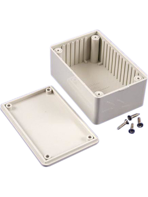 Hammond - 1591MSGY - Plastic enclosure 81 x 56 x 26 mm grey ABS IP 54 N/A, 1591MSGY, Hammond