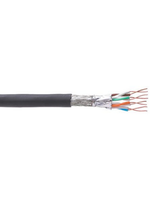 Belden - 74004E.00B100 - Data cable Cat7 shielded   8  x0.26 mm2 black, 74004E.00B100, Belden